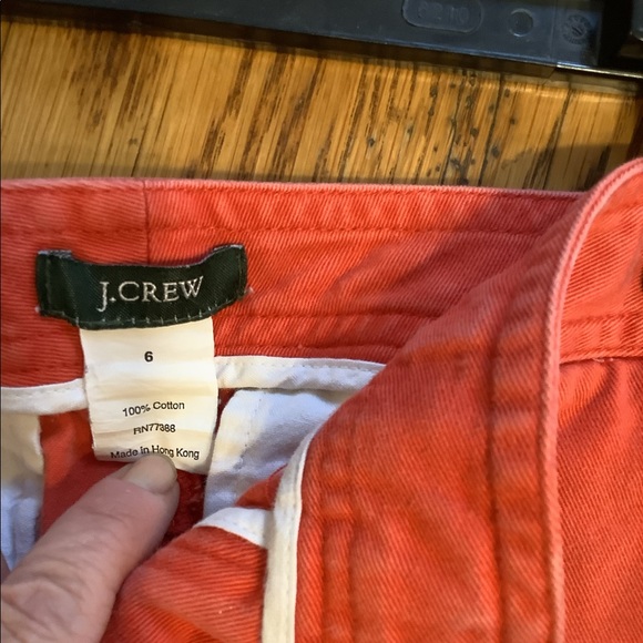 J crew Mini Skirt Burnt Orange Jean Material Size 6 Casual wear Anywhere - Picture 4 of 4